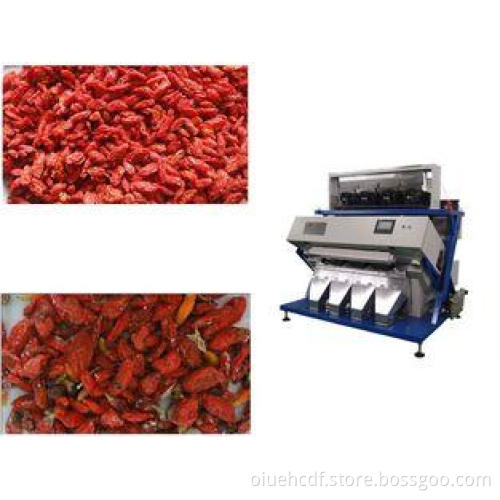 LED Colour Vegetable Onion Sorting Machine / Fruit Grading